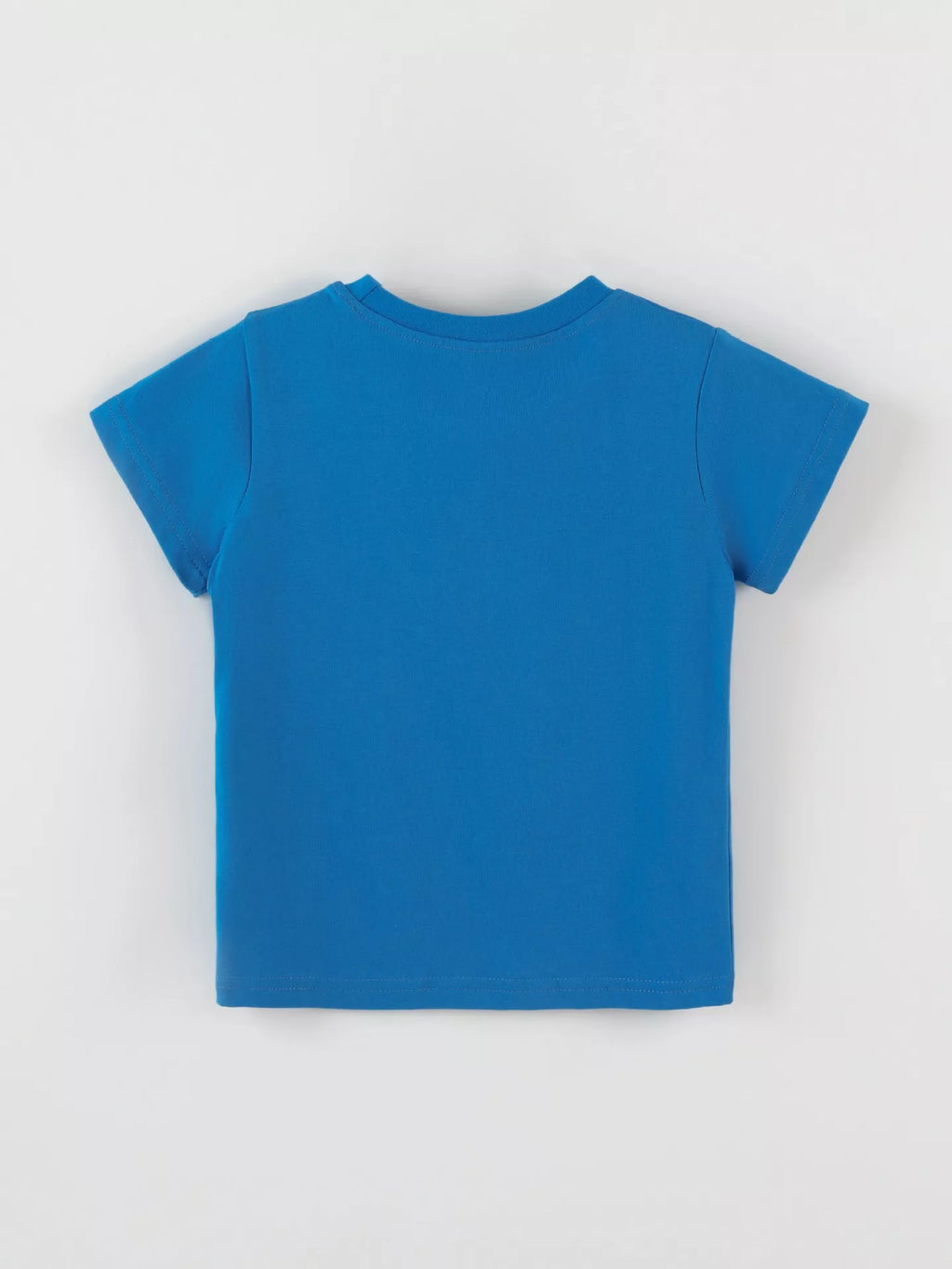 Embroidered Unicorn T-Shirt in Royal Blue, product view 4