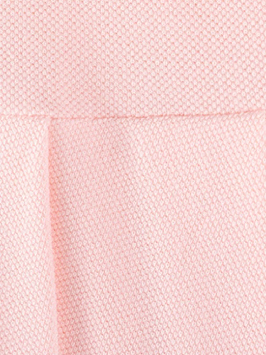 Pleated Polo Collar Long Sleeve Dress in Blush Pink, product view 5