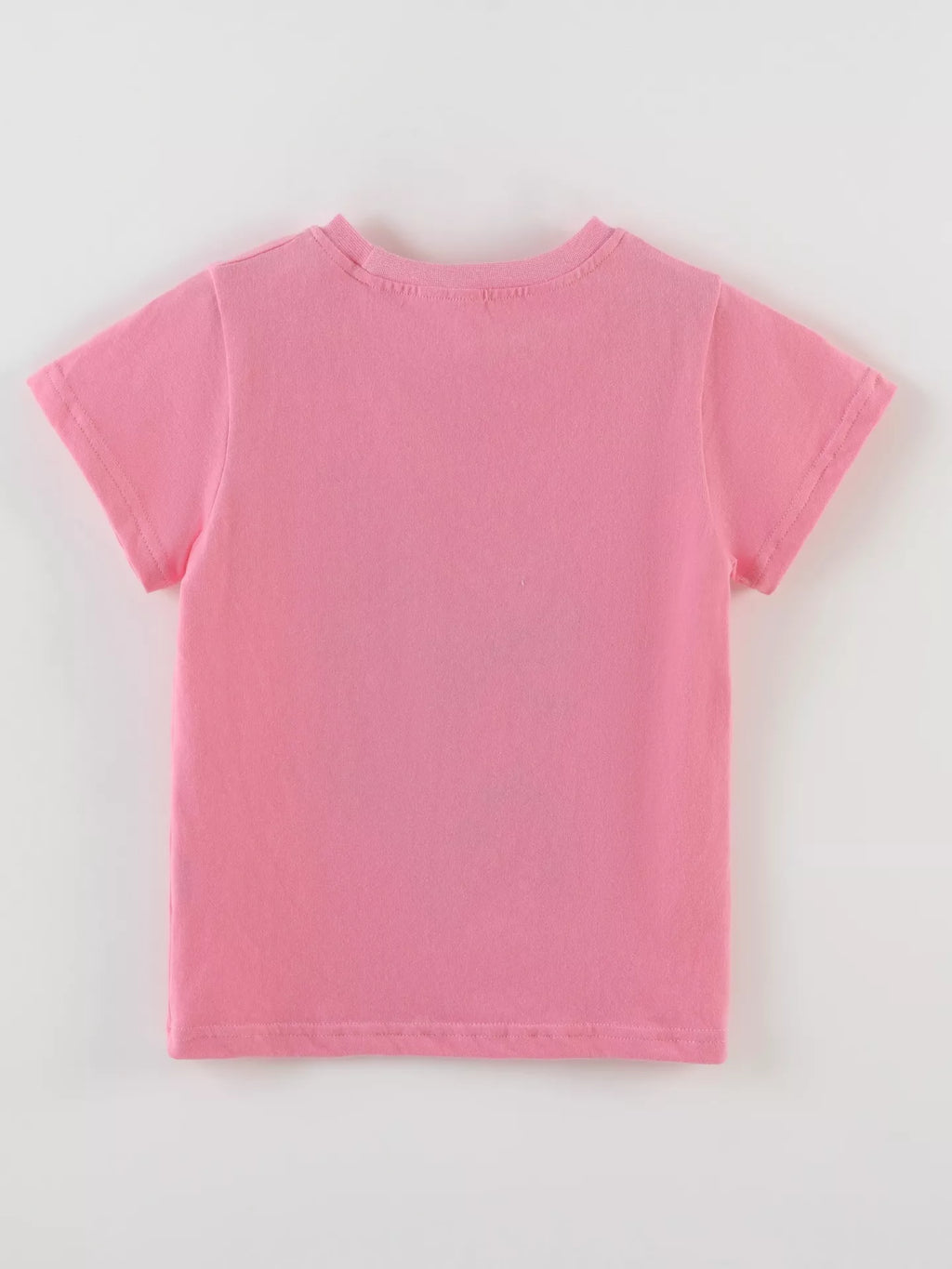 Unicorn Short Sleeve T-Shirt in Pink, product view 5