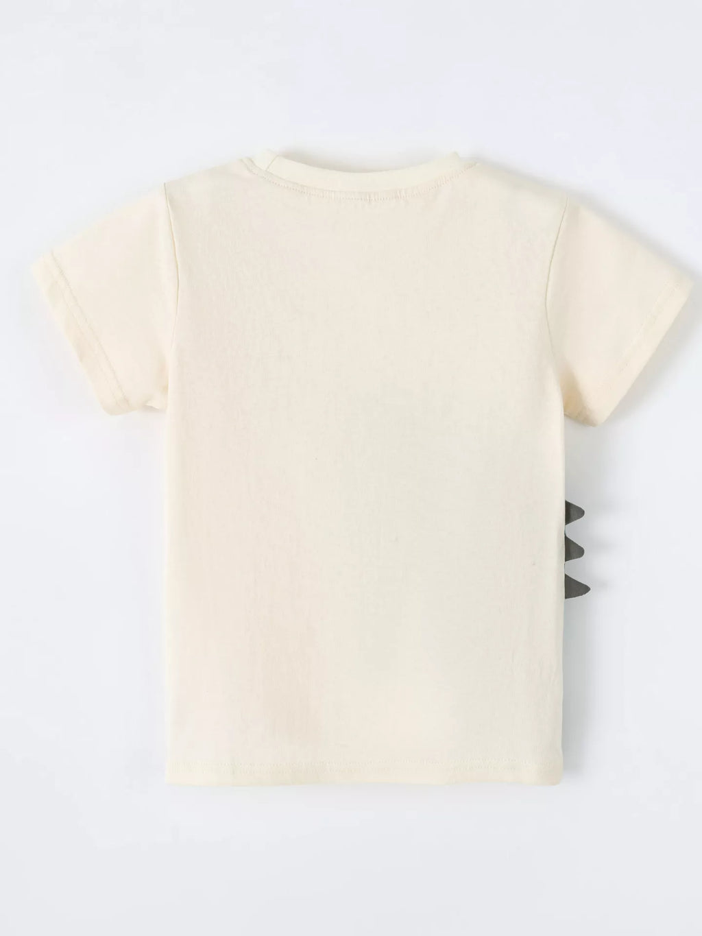 Chameleon Catching Insect Graphic T-Shirt in Gold, product view 5