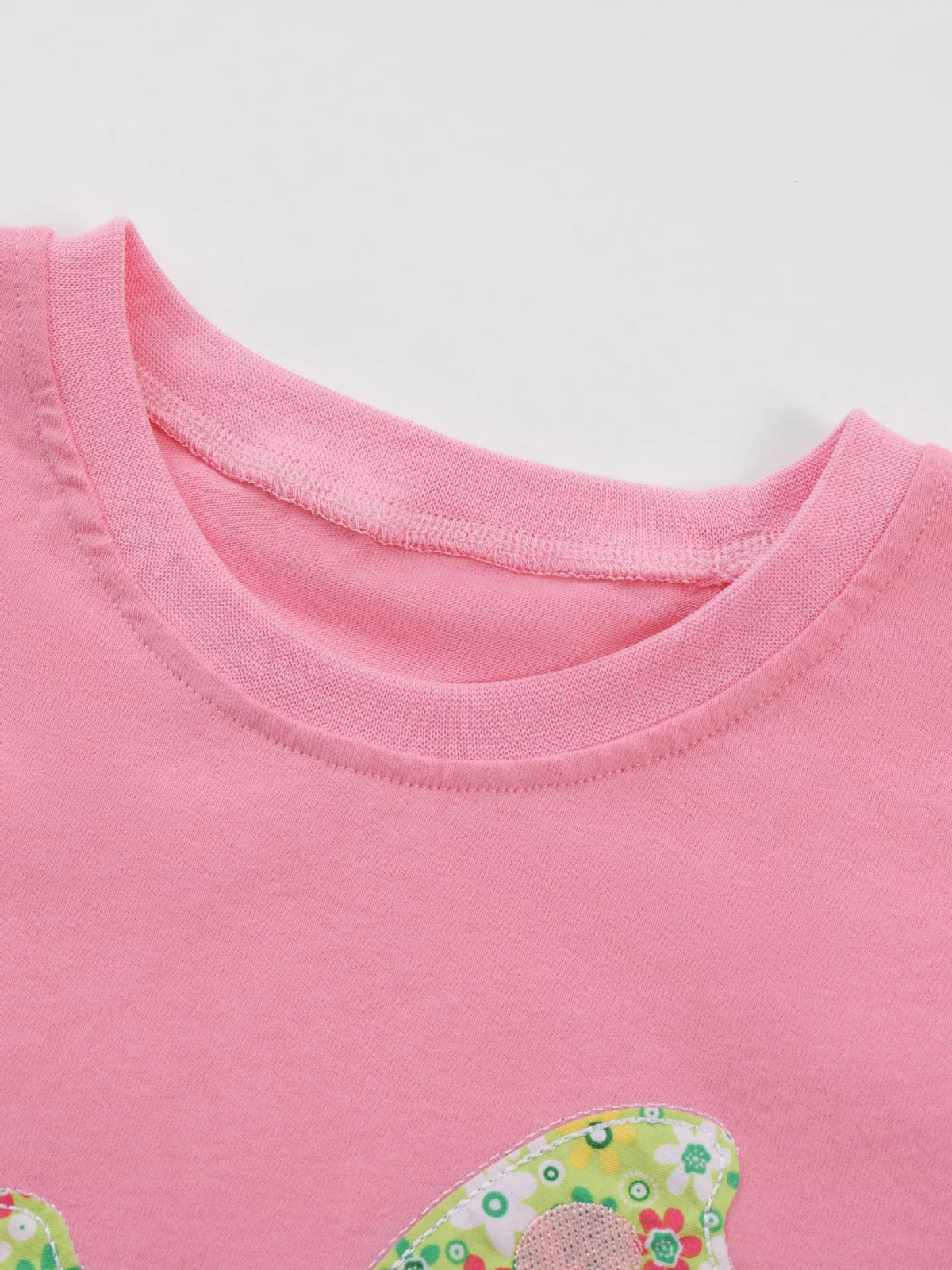 Unicorn Short Sleeve T-Shirt in Pink, product view 3